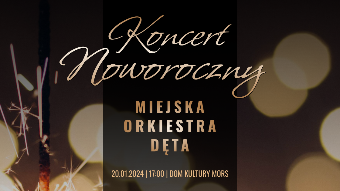 Noworoczny koncert Miejskiej Orkiestry Dętej